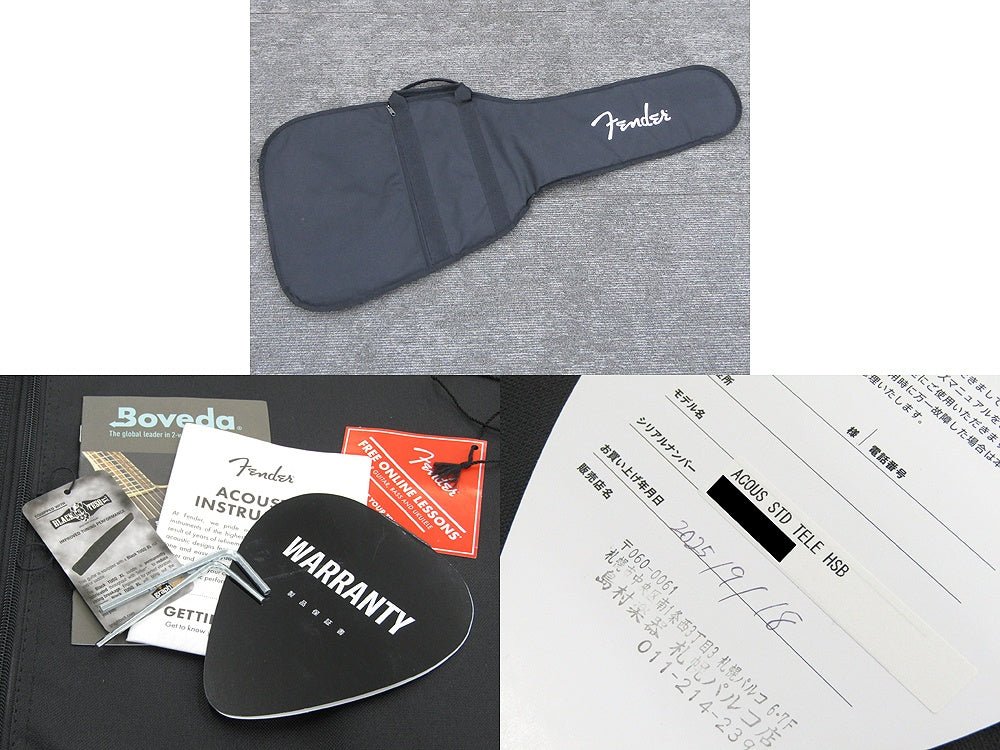 Fender フェンダー Acoustasonic Standard Telecaster アコスタソニック ハイブリッドギター - 電動工具・楽器・ブランド・住設家電も総合リユース｜リサイクルショップ福助