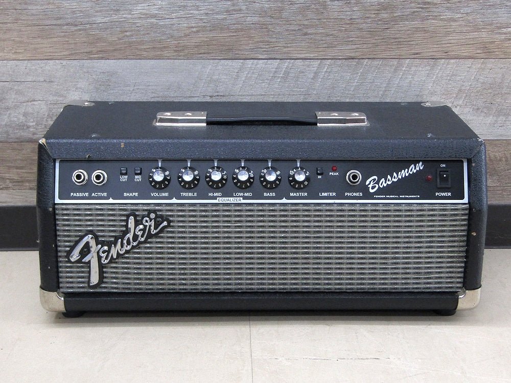 Fender フェンダー ベース用アンプヘッド BASSMAN BMH - 安心保証・業界最安値の販売 福助