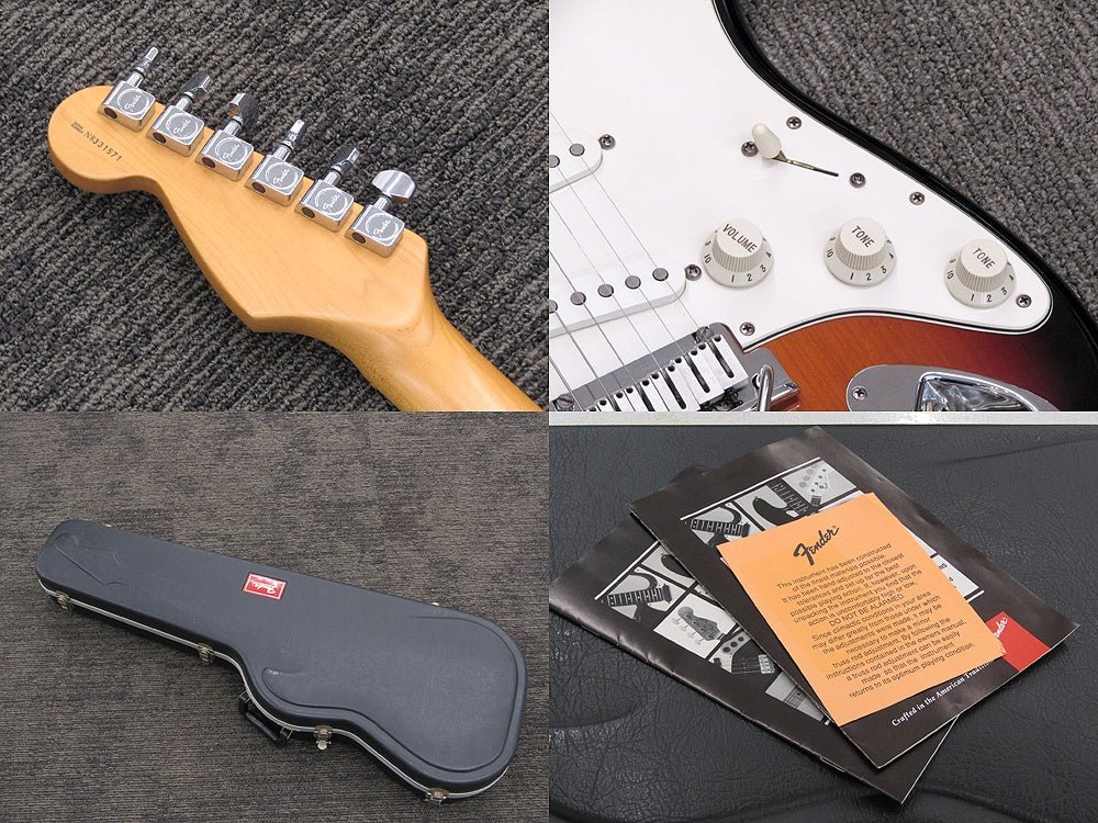 Fender USA American Standard Stratocaster 3Tone Sunburst フェンダー ギター - 電動工具・楽器・ブランド・住設家電も総合リユース｜リサイクルショップ福助