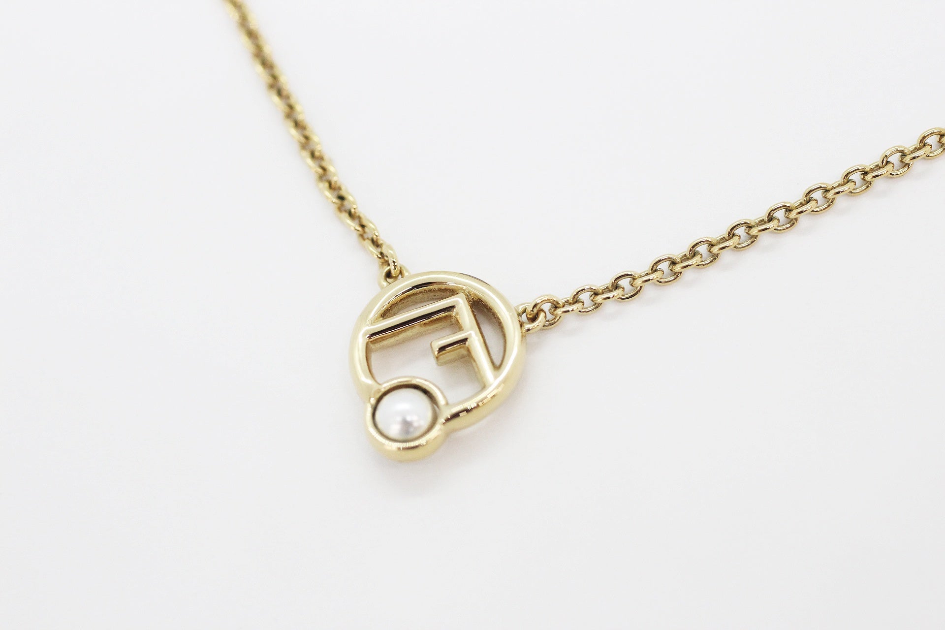 FENDI(フェンディ) F IS FENDI ネックレス ゴールド 8AK324 A5TO F09Z - 安心保証・業界最安値の販売 福助