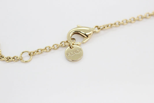 FENDI(フェンディ) F IS FENDI ネックレス ゴールド 8AK324 A5TO F09Z - 安心保証・業界最安値の販売 福助