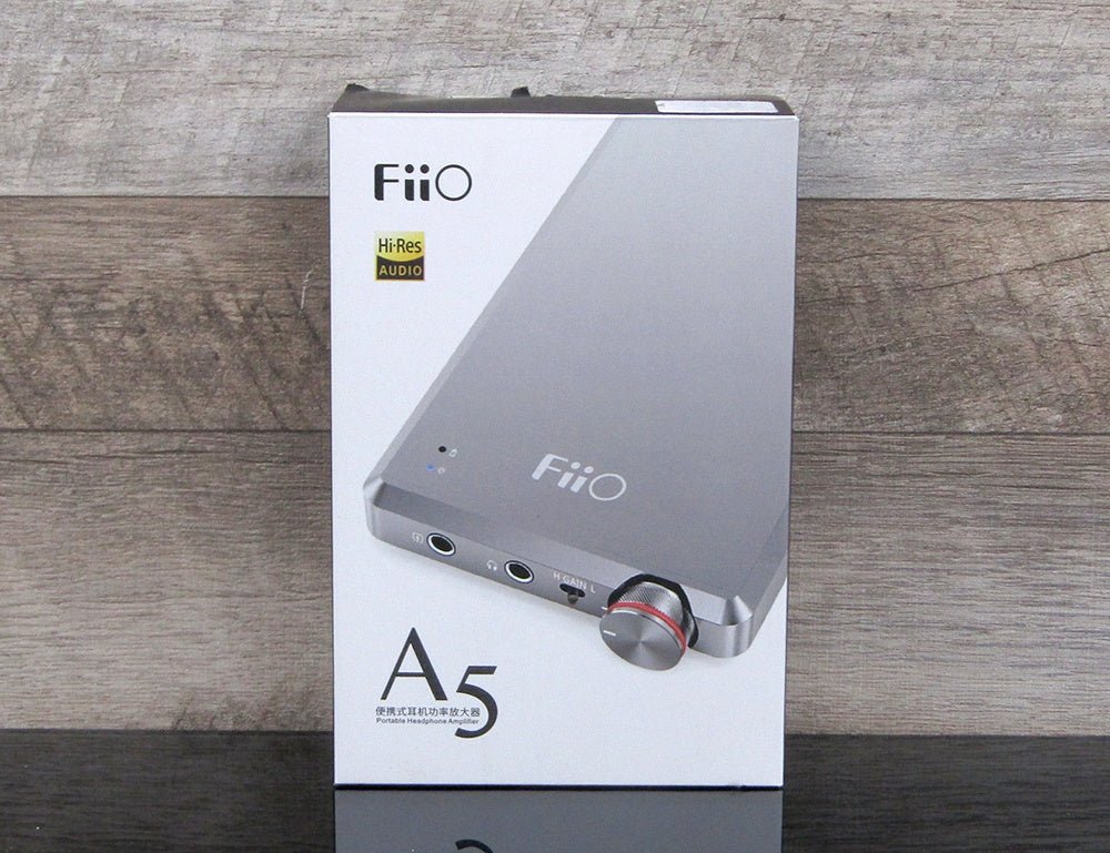 FiiO A5 ポータブルヘッドフォンアンプ/ヘッドホンアンプ ブラック - 安心保証・業界最安値の販売 福助