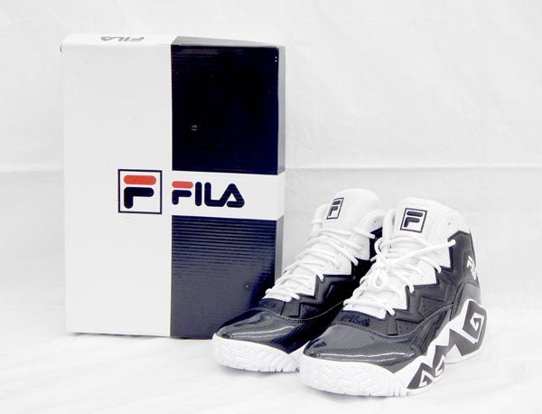 FILA フィラ MB ENGINEERING/ MB エンジニアリング メンズカジュアルスニーカー / ホワイトブラック - 安心保証・業界最安値の販売 福助