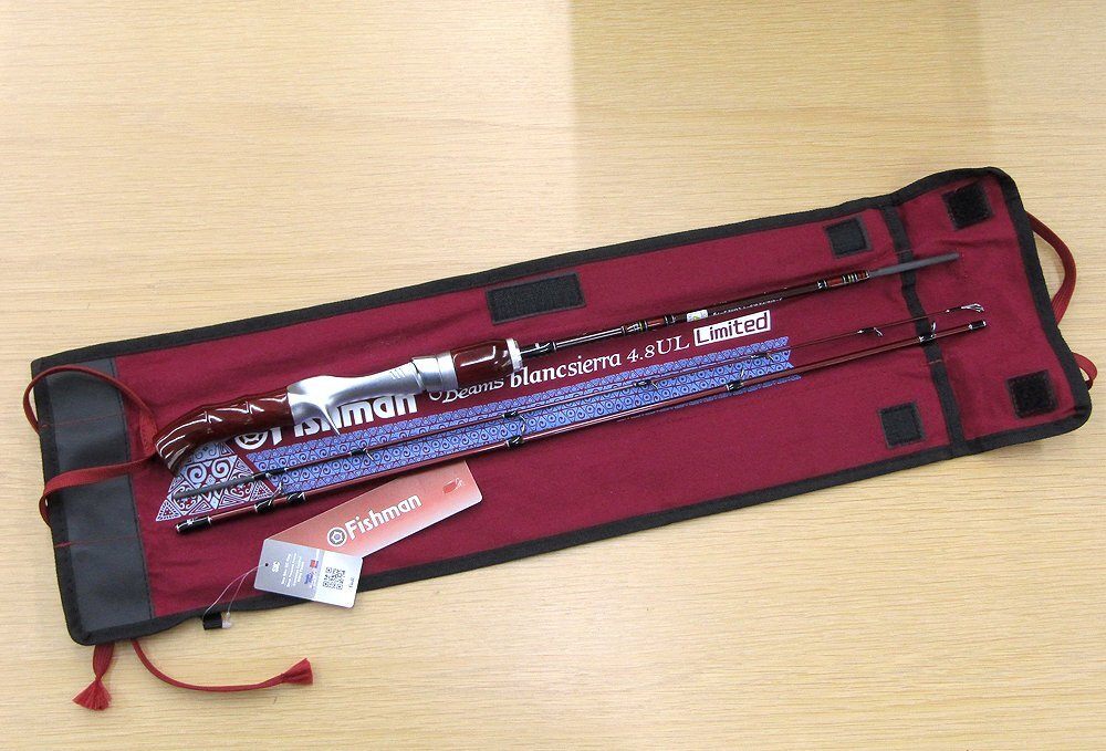 Fishman フィッシュマン Beams Blancsierra 4.8UL LIMITED FB - L48UL 釣り竿 ロッド ビームス ブランシエラ リミテッド フィッシング - 安心保証・業界最安値の販売 福助