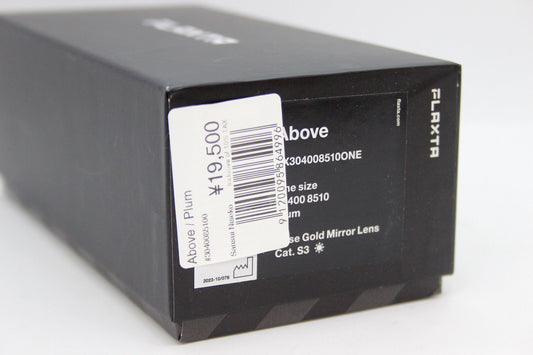 Flaxta(フラクスタ) Above Plum 3040085100 サングラス - 安心保証・業界最安値の販売 福助