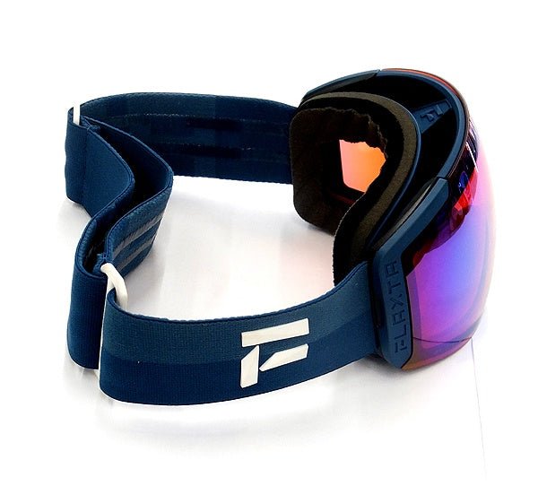 Flaxta/フラクスタ スキーゴーグル Episode Dark Blue/Dust Blue ダークブルー/ダストブルー ブルーミラーレンズ 80130 3236 球面ダブルレンズ - 安心保証・業界最安値の販売 福助