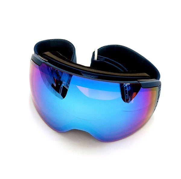 Flaxta/フラクスタ スキーゴーグル Episode Dark Blue/Dust Blue ダークブルー/ダストブルー ブルーミラーレンズ 80130 3236 球面ダブルレンズ - 安心保証・業界最安値の販売 福助