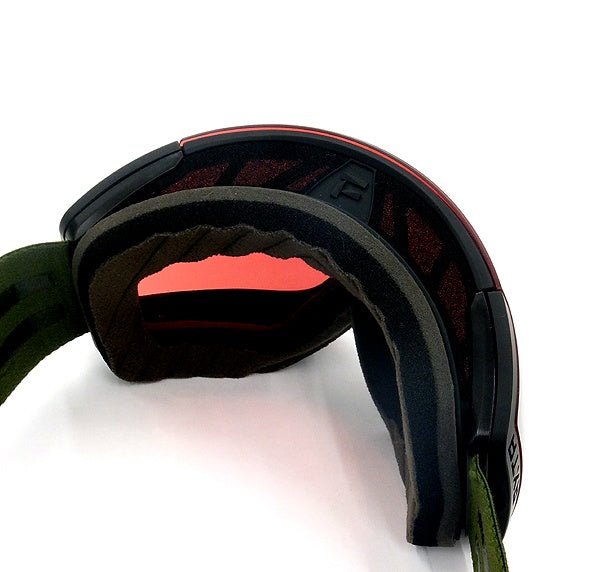 Flaxta/フラクスタ スキーゴーグル Episode Dust Green/Black ダストグリーン/ブラック シルバーミラーレンズ 80130 4210 球面ダブルレンズ - 安心保証・業界最安値の販売 福助