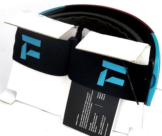 Flaxta/フラクスタ スキーゴーグル Episode Teal ティール/シルバーミラーレンズ 80130 4410 球面ダブルレンズ - 安心保証・業界最安値の販売 福助