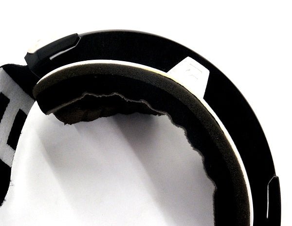 Flaxta/フラクスタ スキーゴーグル Evoke Black/White ブラック/ホワイト ブラックミラーレンズ 円筒型ダブルレンズ - 安心保証・業界最安値の販売 福助