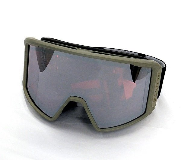 Flaxta/フラクスタ スキーゴーグル Evoke Sandstone サンドストーン/シルバーミラーレンズ 円筒型ダブルレンズ - 安心保証・業界最安値の販売 福助