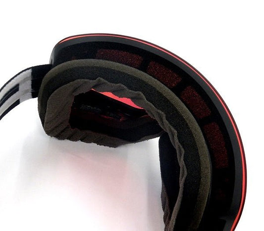 Flaxta/フラクスタ スキーゴーグル Prime Black ブラック/ゴールドミラーレンズ 80120 円筒型二重レンズ - 安心保証・業界最安値の販売 福助