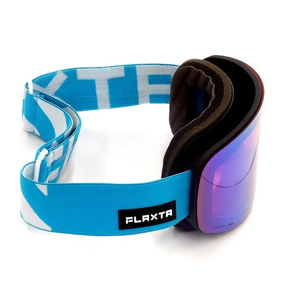 Flaxta/フラクスタ スキーゴーグル Prime Blue ブルー/ブルーミラーレンズ 80120 円筒型二重レンズ - 安心保証・業界最安値の販売 福助