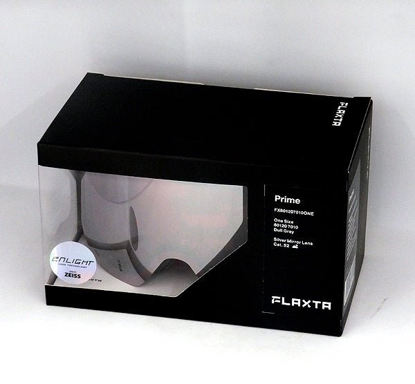 Flaxta/フラクスタ スキーゴーグル Prime Dull Grey ダルグレー/シルバーミラーレンズ 80120 7010 円筒型二重レンズ - 安心保証・業界最安値の販売 福助
