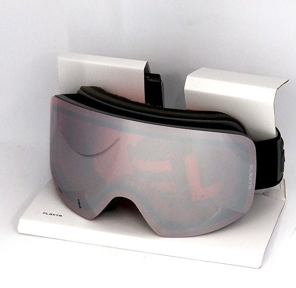 Flaxta/フラクスタ スキーゴーグル Prime Dull Grey ダルグレー/シルバーミラーレンズ 80120 7010 円筒型二重レンズ - 安心保証・業界最安値の販売 福助