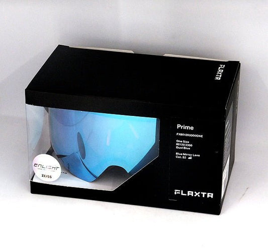 Flaxta/フラクスタ スキーゴーグル Prime Dust Blue ダストブルー/ブルーミラーレンズ 80120 3300 円筒型二重レンズ - 安心保証・業界最安値の販売 福助