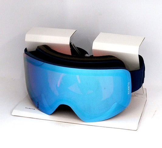 Flaxta/フラクスタ スキーゴーグル Prime Dust Blue ダストブルー/ブルーミラーレンズ 80120 3300 円筒型二重レンズ - 安心保証・業界最安値の販売 福助