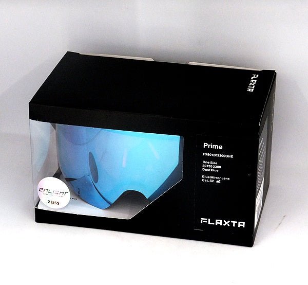 Flaxta/フラクスタ スキーゴーグル Prime Dust Blue ダストブルー/ブルーミラーレンズ 80120 3300 円筒型二重レンズ - 安心保証・業界最安値の販売 福助
