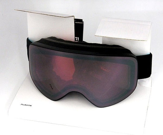 Flaxta/フラクスタ スキーゴーグル Prime Junior Black/Blue ブラック/ブルー シルバーミラーレンズ 80910 1030 円筒型二重レンズ - 安心保証・業界最安値の販売 福助