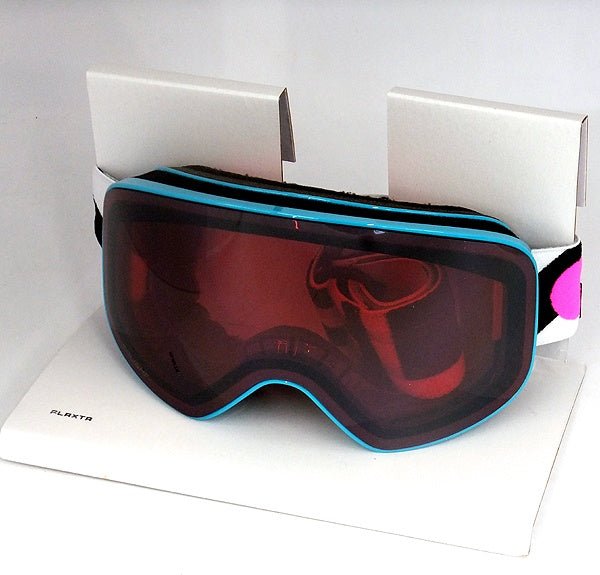 Flaxta/フラクスタ スキーゴーグル Prime Junior Bright Pink ブライトピンク シルバーミラーレンズ 80910 3180 円筒型二重レンズ - 安心保証・業界最安値の販売 福助