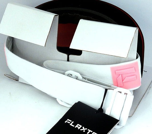 Flaxta/フラクスタ スキーゴーグル Prime White/Dull Pink ホワイト/ダルピンク ブルーミラーレンズ 80120 2081 円筒型二重レンズ - 安心保証・業界最安値の販売 福助