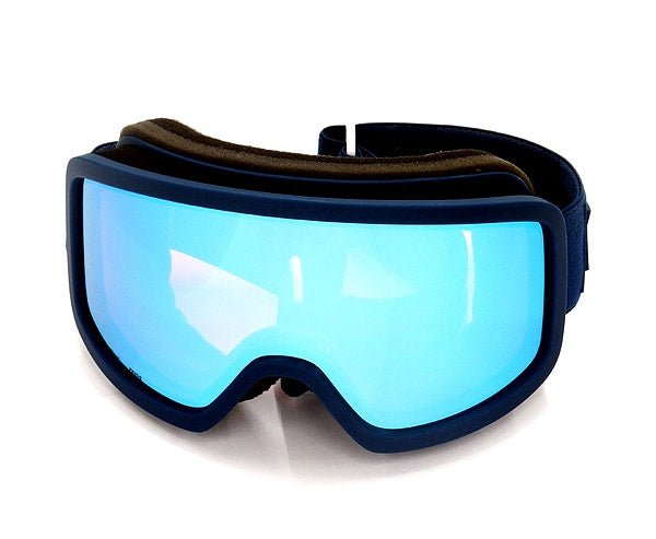 Flaxta/フラクスタ スキーゴーグル Solid Dust Blue ダストブルー/ブルーミラーレンズ 80140 3300 円筒型ダブルレンズ - 安心保証・業界最安値の販売 福助