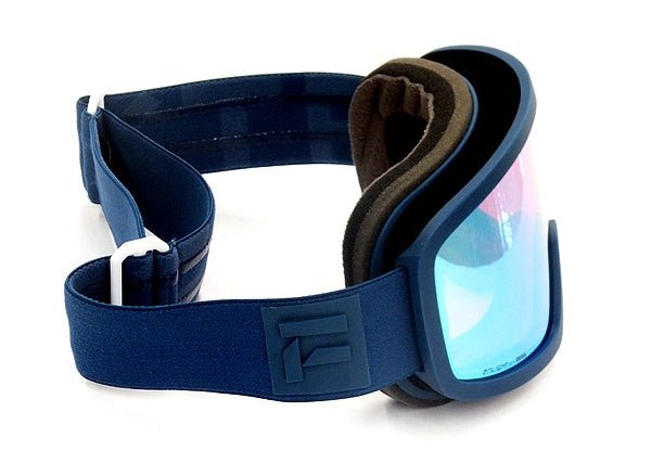 Flaxta/フラクスタ スキーゴーグル Solid Dust Blue ダストブルー/ブルーミラーレンズ 80140 3300 円筒型ダブルレンズ - 安心保証・業界最安値の販売 福助