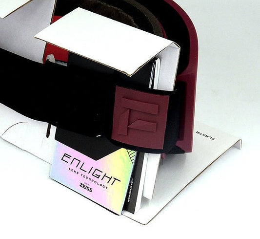 Flaxta/フラクスタ スキーゴーグル Solid Plim プラム/ゴールドミラーレンズ 80140 8510 円筒型ダブルレンズ - 安心保証・業界最安値の販売 福助