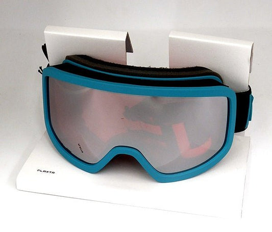 Flaxta/フラクスタ スキーゴーグル Solid Teal ティール/シルバーミラーレンズ 80140 4410 円筒型ダブルレンズ - 安心保証・業界最安値の販売 福助