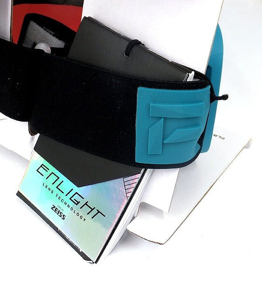 Flaxta/フラクスタ スキーゴーグル Solid Teal ティール/シルバーミラーレンズ 80140 4410 円筒型ダブルレンズ - 安心保証・業界最安値の販売 福助