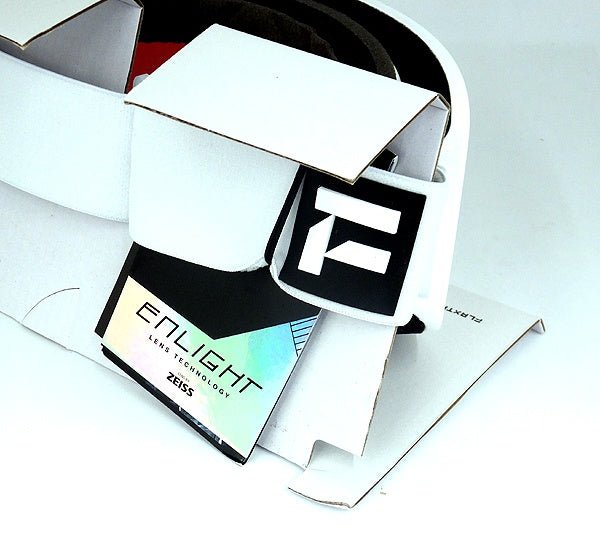 Flaxta/フラクスタ スキーゴーグル Solid White ホワイト/シルバーミラーレンズ 80140 2010 円筒型ダブルレンズ - 安心保証・業界最安値の販売 福助