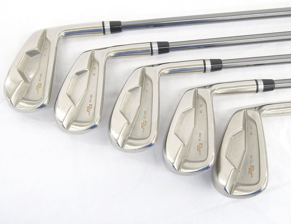 三浦技研 Forged TC - 101 アイアン 5本セット 5/7/8/9/P 男性右利き用 ゴルフクラブ シャフト：フジクラ フレックス：S - 安心保証・業界最安値の販売 福助
