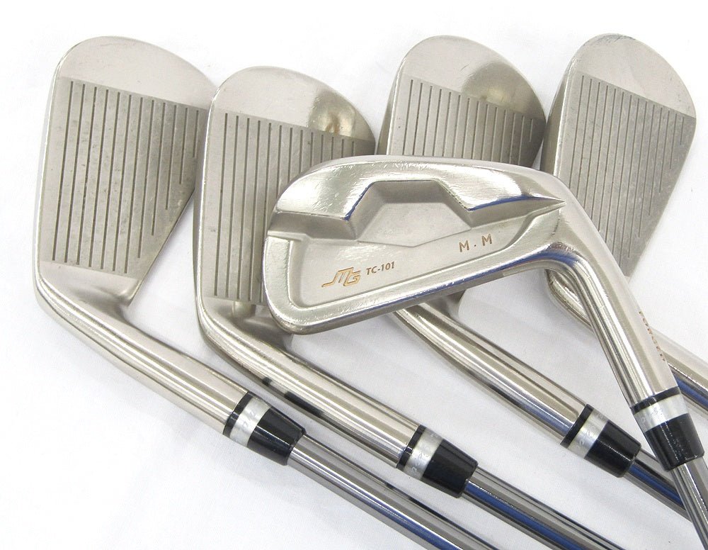 三浦技研 Forged TC - 101 アイアン 5本セット 5/7/8/9/P 男性右利き用 ゴルフクラブ シャフト：フジクラ フレックス：S - 安心保証・業界最安値の販売 福助