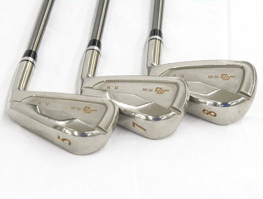 三浦技研 Forged TC - 101 アイアン 5本セット 5/7/8/9/P 男性右利き用 ゴルフクラブ シャフト：フジクラ フレックス：S - 安心保証・業界最安値の販売 福助