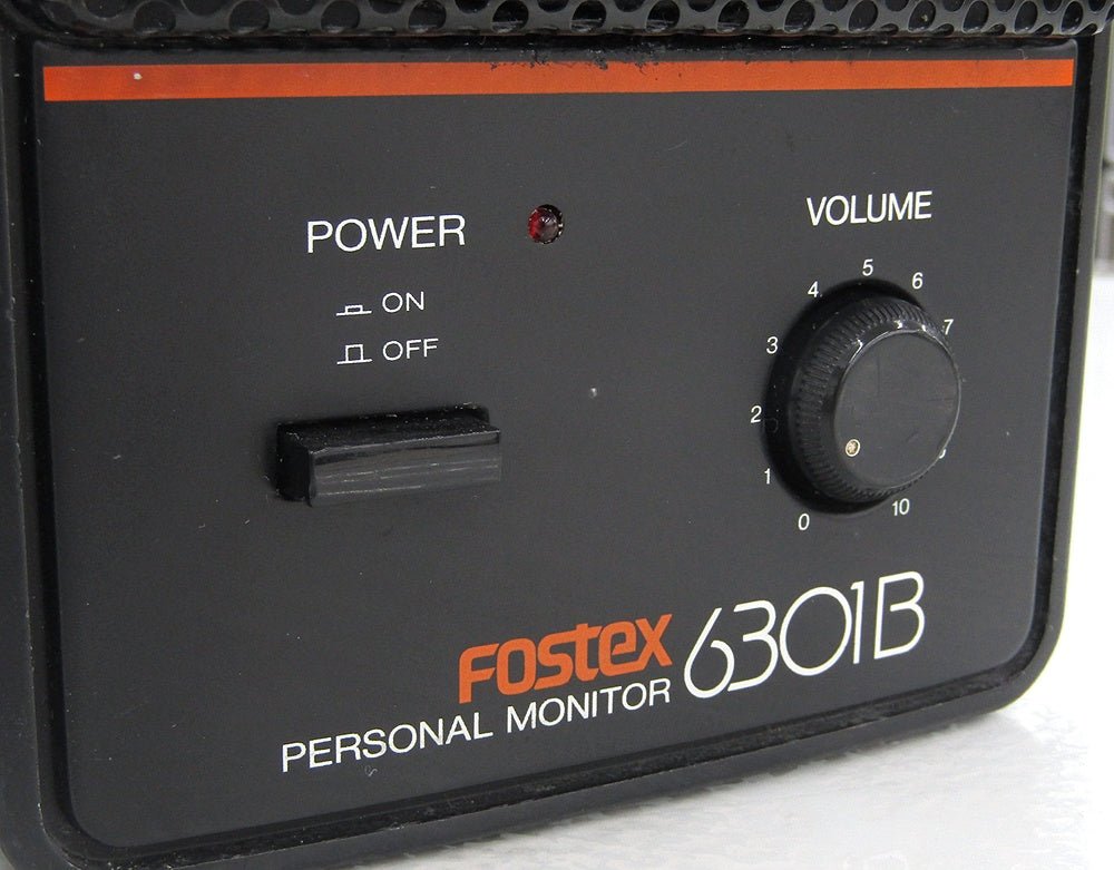 FOSTEX フォステクス アンプ内蔵小型スピーカー パーソナルモニター 6301B - 安心保証・業界最安値の販売 福助