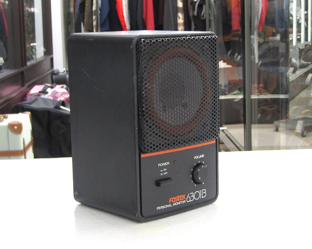 FOSTEX フォステクス アンプ内蔵小型スピーカー パーソナルモニター 6301B - 安心保証・業界最安値の販売 福助