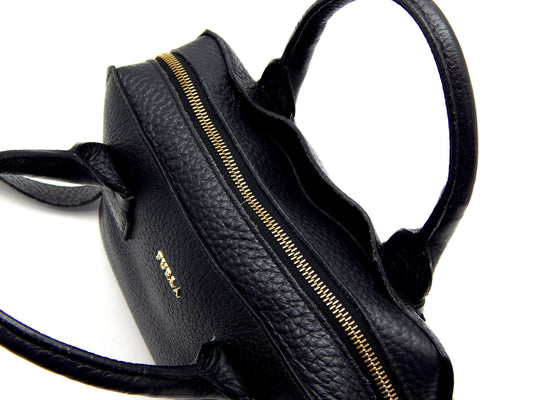 フルラ（FURLA） カプリッチョ サッチェルバッグ ブラック - 安心保証・業界最安値の販売 福助