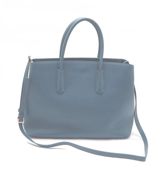 FURLA フルラ TESSA Large tote 2WAY トートバッグ ブルー - 安心保証・業界最安値の販売 福助