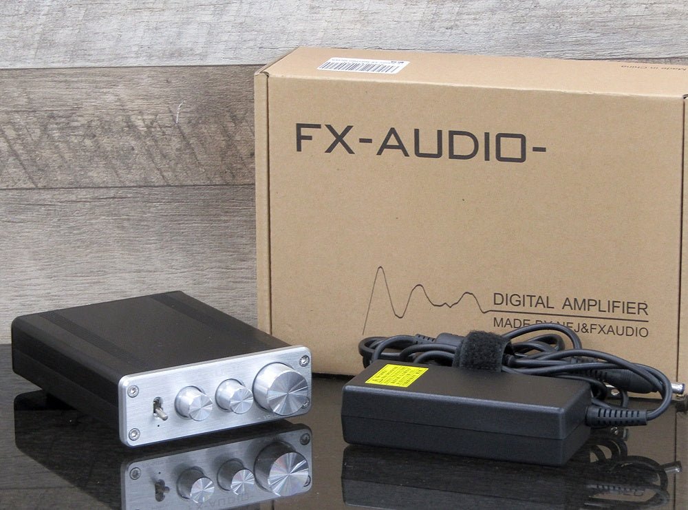 FX - AUDIO FX - 502J PRO TDA7498搭載 50W×2ch トーンコントロール機能搭載 プリメインアンプ シルバー 小型アンプ - 安心保証・業界最安値の販売 福助