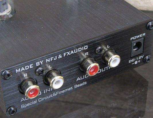 FX - AUDIO 真空管プリアンプ(ラインアンプ) TUBE - 01J 小型アンプ - 安心保証・業界最安値の販売 福助