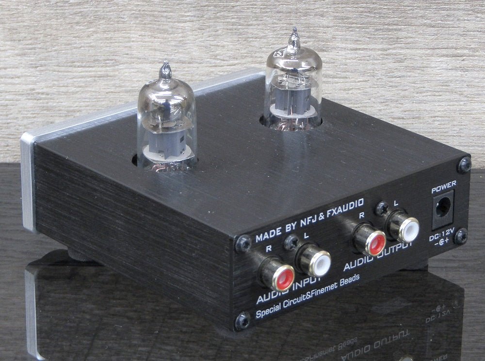 FX - AUDIO 真空管プリアンプ(ラインアンプ) TUBE - 01J 小型アンプ - 安心保証・業界最安値の販売 福助