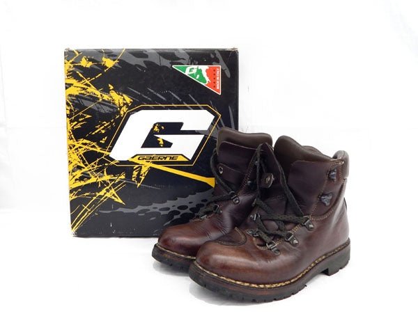 GAERNE ガエルネ ライディングシューズ FUGA/フーガ 26.0㎝ ナットブラウン - 安心保証・業界最安値の販売 福助