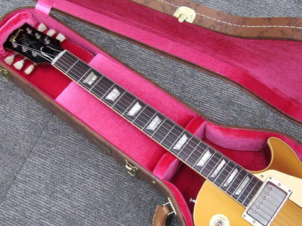 Gibson CustomShop 1957 Les Paul Goldtop Reissue Double Gold VOS ギブソンカスタムショップ ゴールドトップ - 電動工具・楽器・ブランド・住設家電も総合リユース｜リサイクルショップ福助