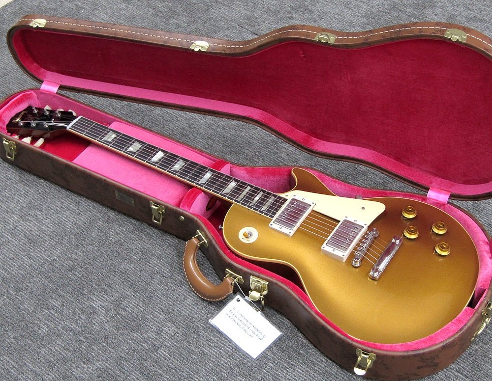 Gibson CustomShop 1957 Les Paul Goldtop Reissue Double Gold VOS ギブソンカスタムショップ ゴールドトップ - 電動工具・楽器・ブランド・住設家電も総合リユース｜リサイクルショップ福助