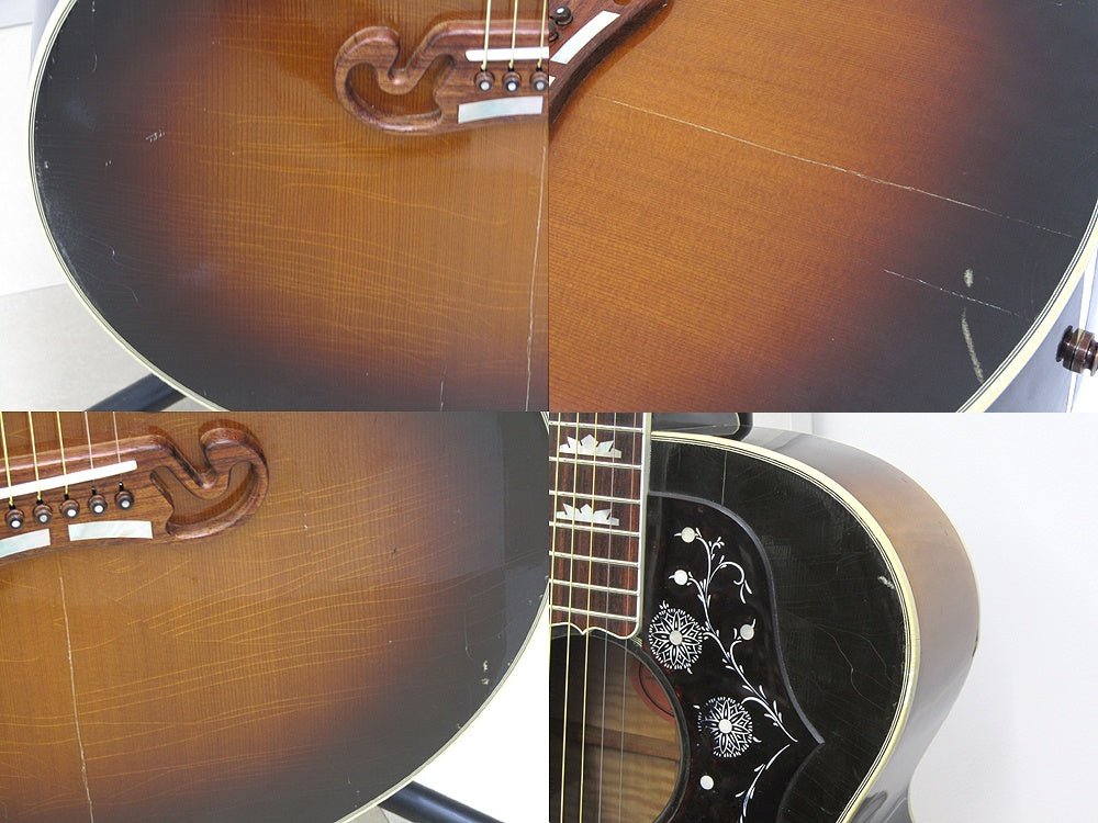 Gibson ギブソン アコースティックギター/エレアコ J - 200 1996年製 本体のみ 現状品 - 安心保証・業界最安値の販売 福助