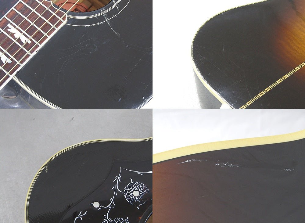 Gibson ギブソン アコースティックギター/エレアコ J - 200 1996年製 本体のみ 現状品 - 安心保証・業界最安値の販売 福助