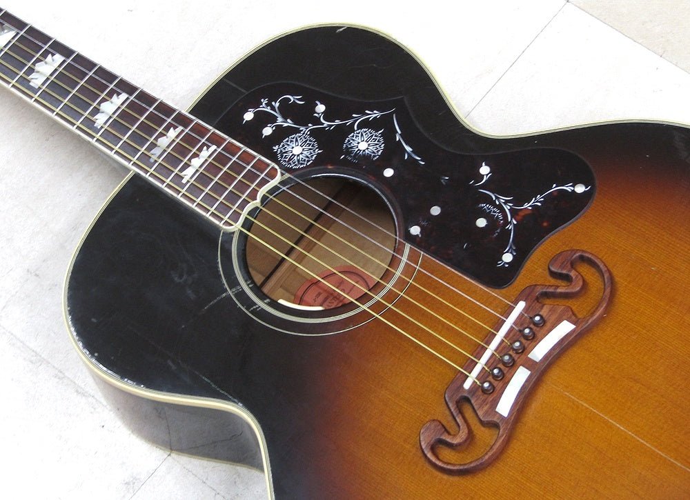 Gibson ギブソン アコースティックギター/エレアコ J - 200 1996年製 本体のみ 現状品 - 安心保証・業界最安値の販売 福助