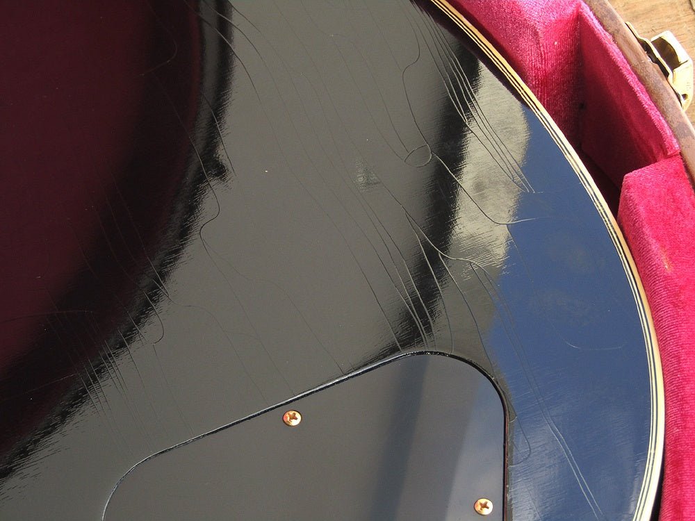Gibson ギブソン Murphy Lab 1957 Les Paul Custom 2 - Pickup Ebony Ultra Light Aged - 安心保証・業界最安値の販売 福助