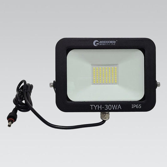 GOODGOODS グッドグッズ ソーラーライト×2個 + ソーラーパネル セット 延長コード・ハブコード付属（TYH - 50WK / TK - 30WAL / TYH - 5JB） - 安心保証・業界最安値の販売 福助