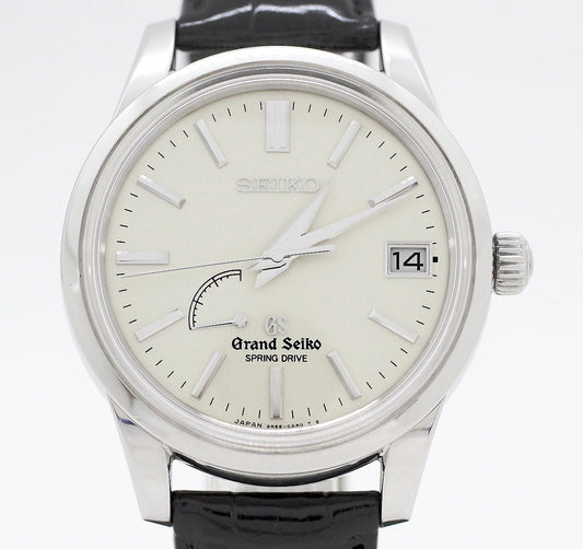 Grand SEIKO(グランドセイコー) パワーリザーブ スプリングドライブ SBGA057(9R65 - 0AX0) GS - 電動工具・楽器・ブランド・住設家電も総合リユース｜リサイクルショップ福助